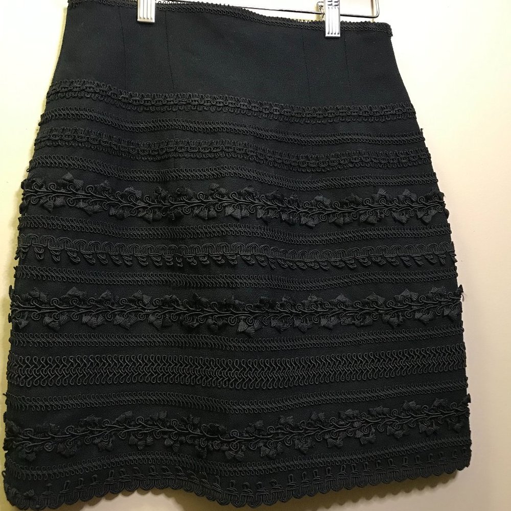 CYNTHIA STEFFE BLACK SKIRT..